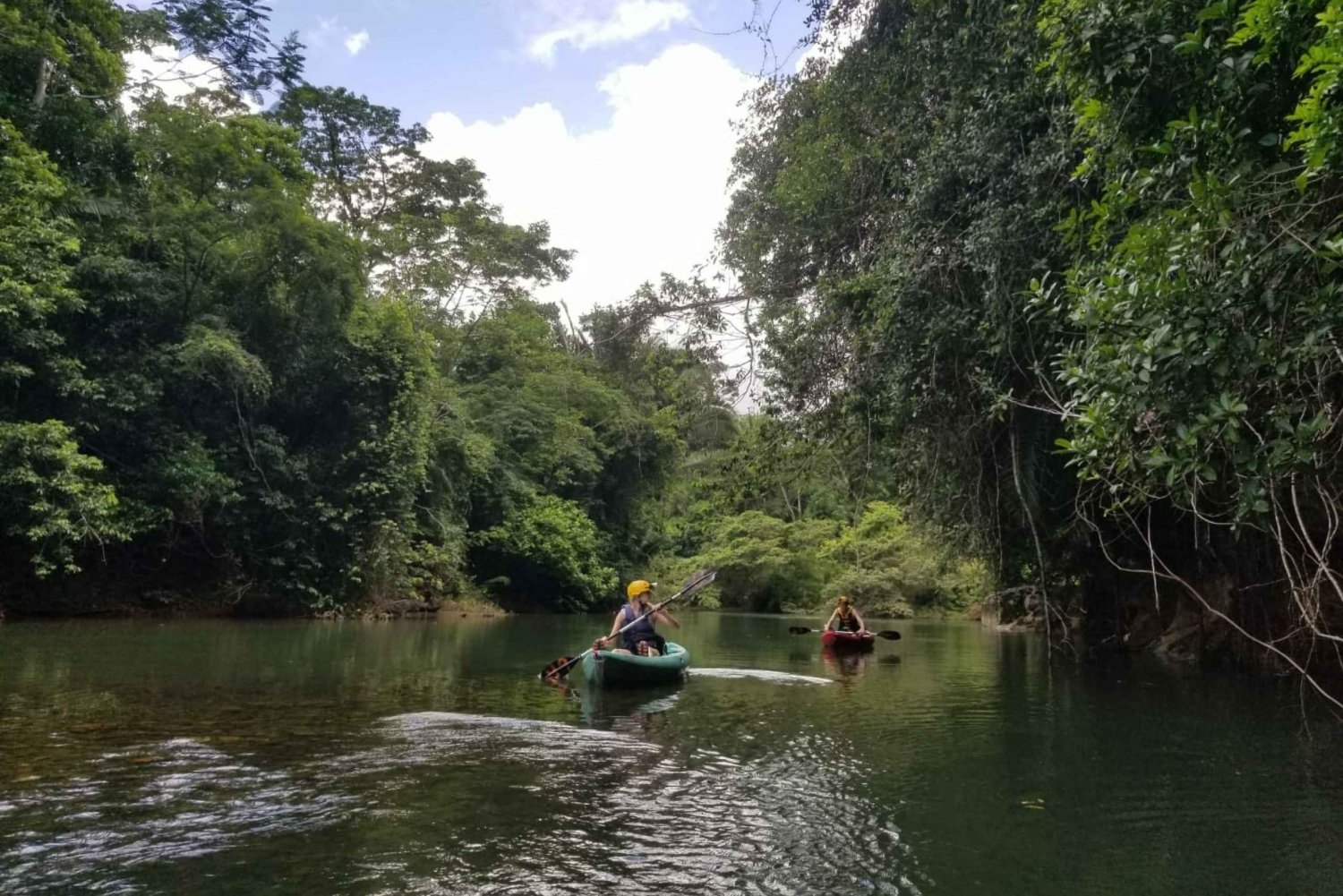 Cayo Dristrict: Jungle Zipline and Clandestine Cave Kayaking