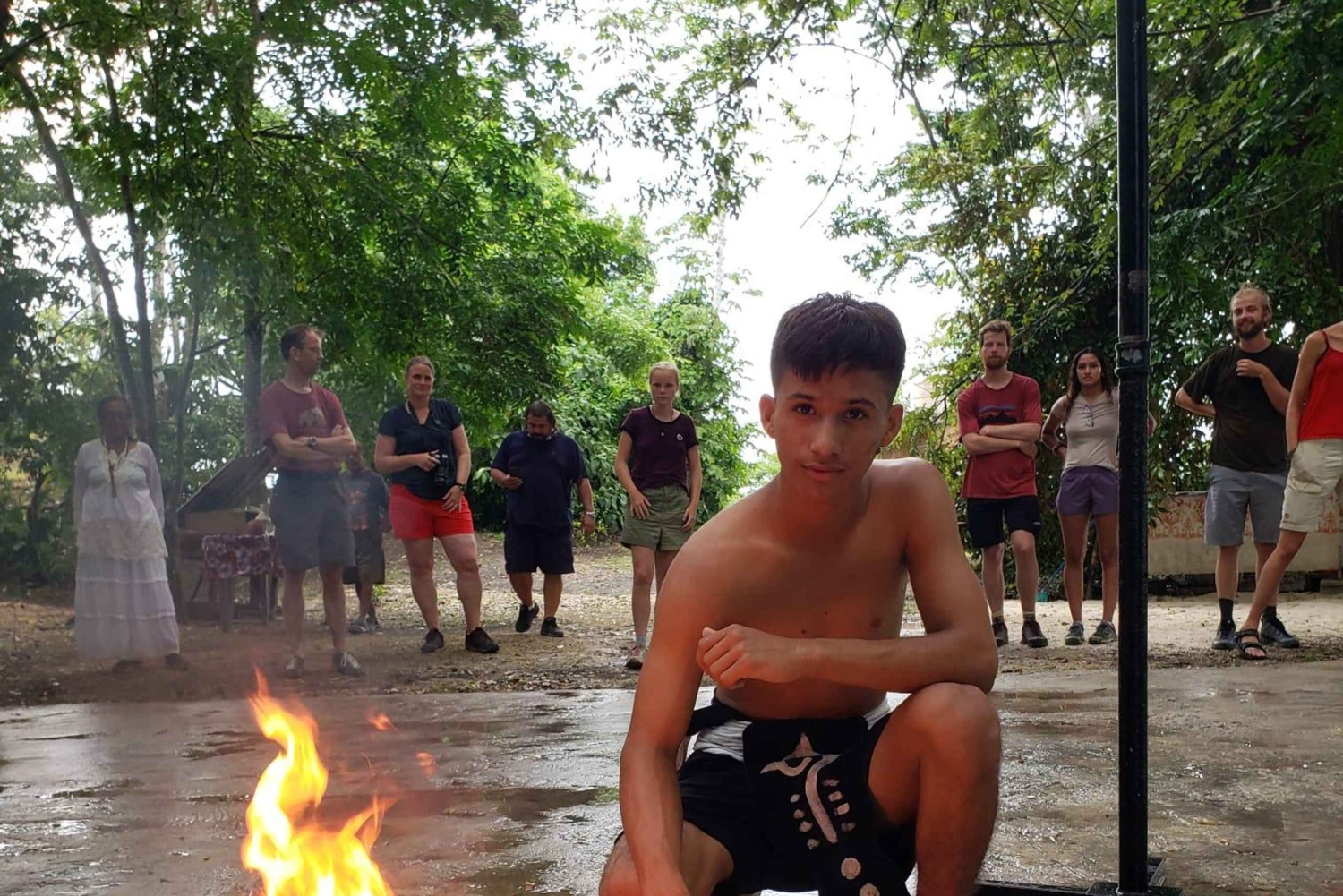 From Belize: Jardin Pachamama Eco Park Guided Tour