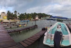 From Flores Guatemala: to Caye Caulker Belize Van + Ferry