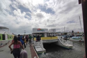 From Flores Guatemala: to Caye Caulker Belize Van + Ferry