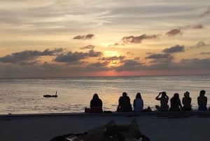 From Flores Guatemala: to Caye Caulker Belize Van + Ferry