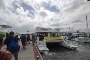 Transfer from Flores Guatemala: to San Pedro Ambergris Belize Bus + Ferry