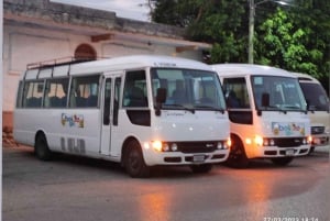 Transfer from Flores Guatemala: to San Pedro Ambergris Belize Bus + Ferry