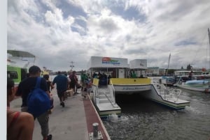 Transfer from Flores Guatemala: to San Pedro Ambergris Belize Bus + Ferry