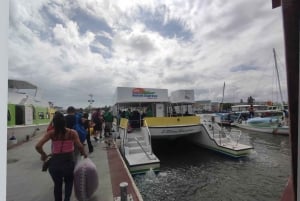 Transfer from Flores Guatemala: to San Pedro Ambergris Belize Bus + Ferry