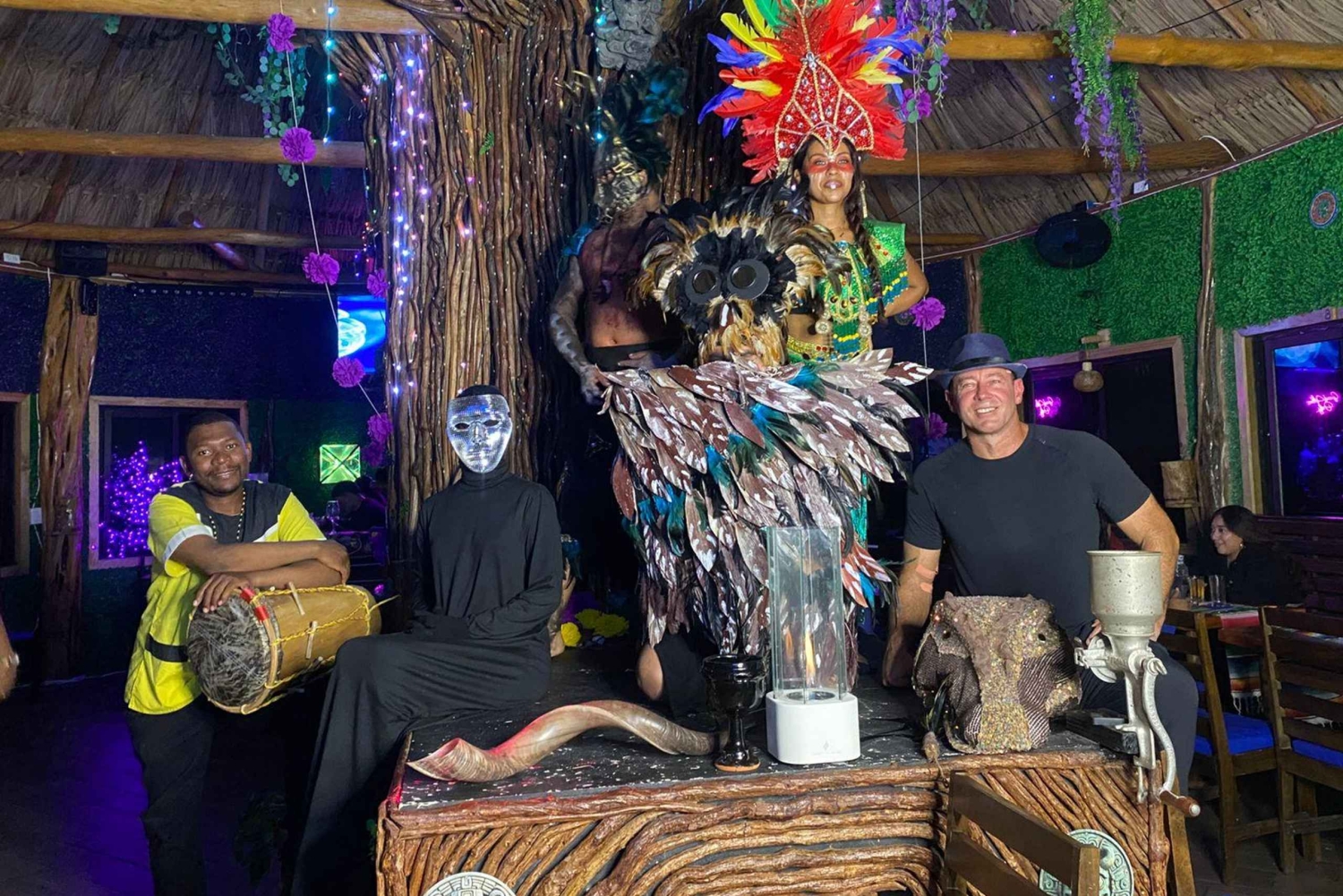 Garifuna Drumming Class with Sunset Dinner