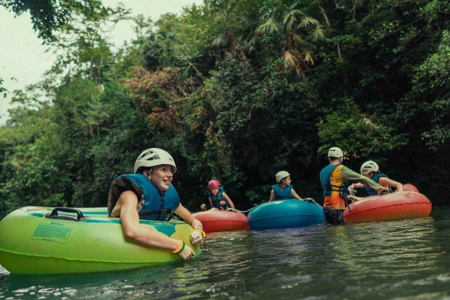 Placencia: Jaguar Reserve River Tubing & Waterfall Adventure