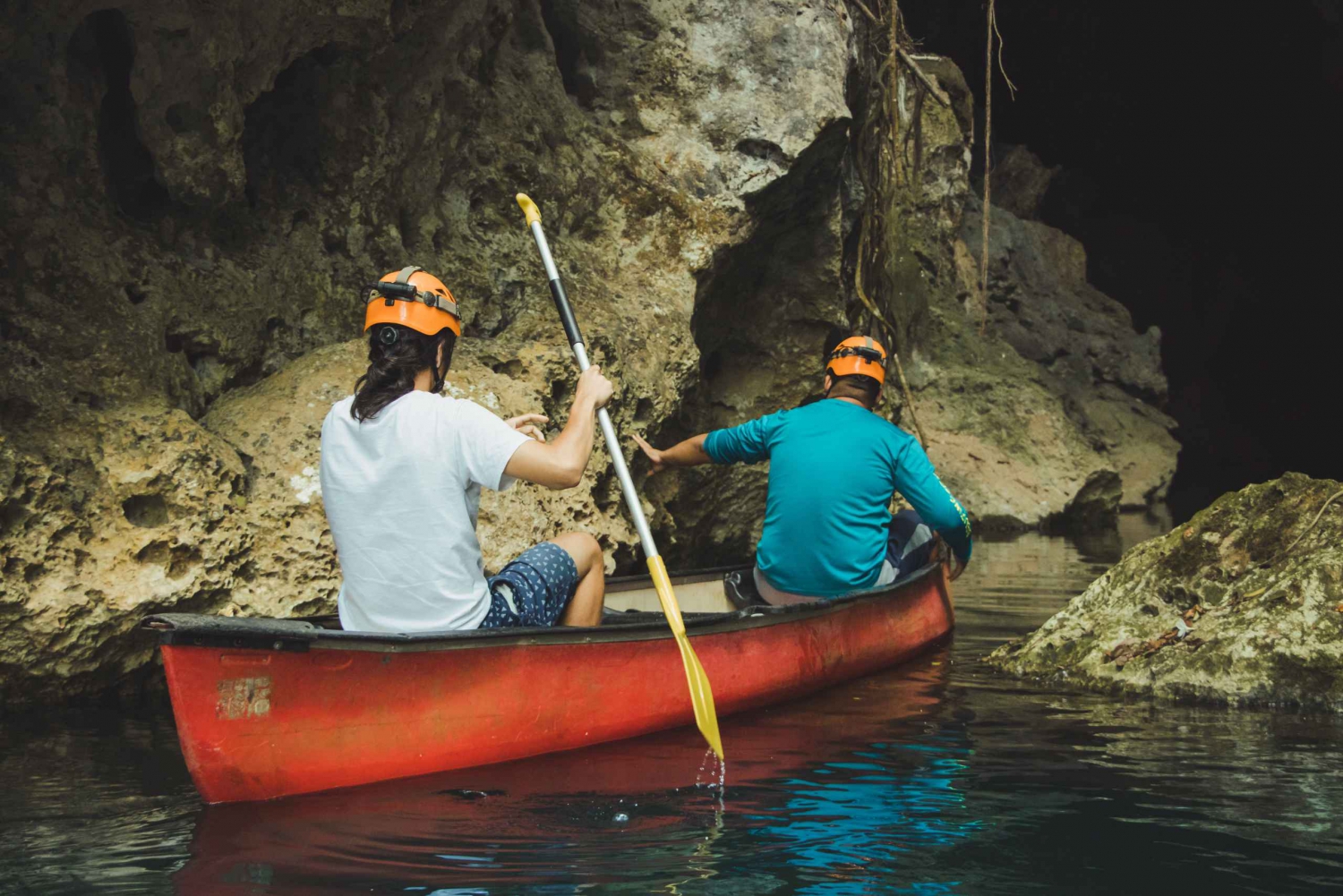 San Ignacio: Half-Day Cave Canoeing Adventure