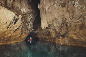 San Ignacio: Aventura de medio día en canoa por cuevas
