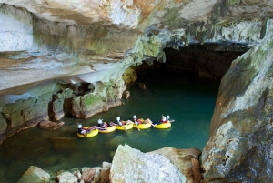 San Pedro: Xunantunich, tubing en cuevas y tour en tirolina
