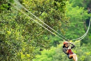 San Pedro: Xunantunich, tubing en cuevas y tour en tirolina