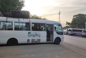 Tikal: From your hotel in Tikal to San Pedro Ambergris Belize Bus + Ferry