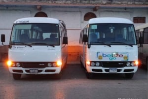 Tikal: Transfer from Tikal Guatemala to Caye Caulker Belize Bus + Ferry