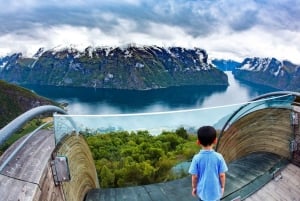2-daagse tour Hardanger Bike Vøringsfossen en Flåm Næroyfjord