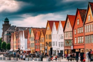 Bergen: autentico tour a piedi mattutino
