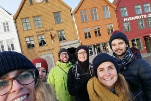 Bergen: autentico tour a piedi mattutino