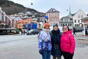 Bergen: autentico tour a piedi mattutino