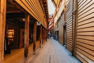 Bergen: Fortid og nutid guidet tur med en lille gruppe