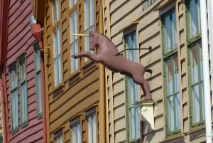 Bergen: Mostraumen fjordcruise, Fløyen, byrundtur