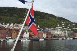 Bergen: Mostraumen fjordcruise, Fløyen, byrundtur
