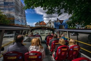Bergen: Wycieczka autobusowa hop-on hop-off ze zwiedzaniem miasta