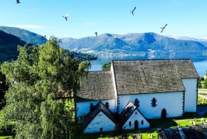 Bergen: Cruise to beautiful Rosendal by the Hardangerfjord