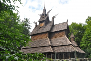 Bergen: Wycieczka samochodowa z przewodnikiem z Muzeum Starego Bergen i Fantoft ...