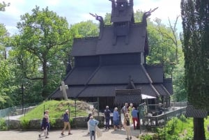 Bergen: Wycieczka samochodowa z przewodnikiem z Muzeum Starego Bergen i Fantoft ...