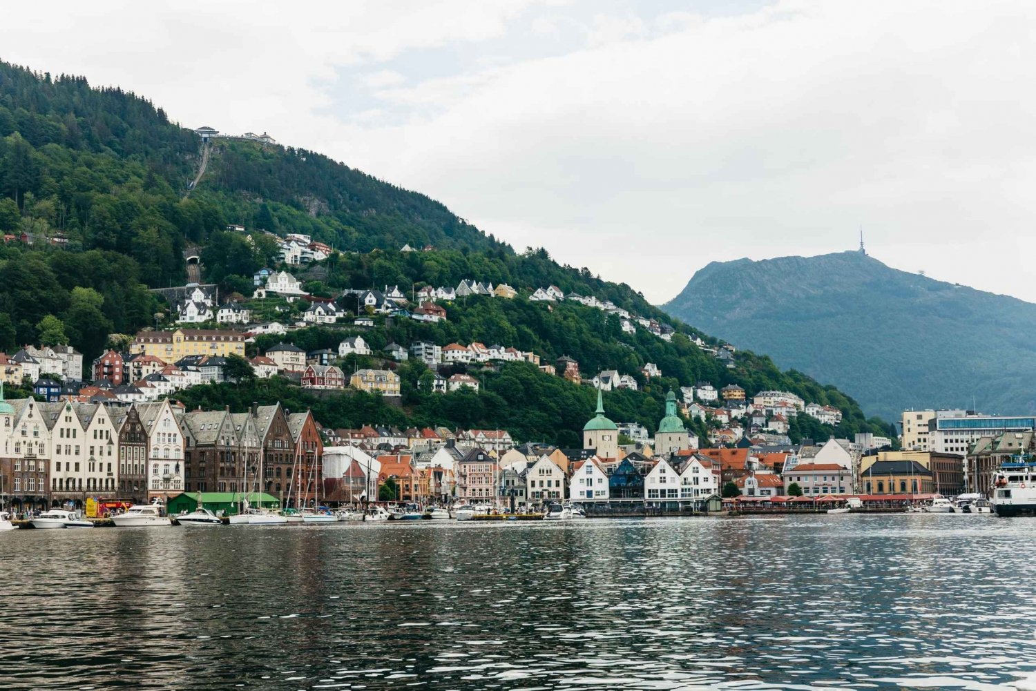Bergen: Guidad minibusstur med fotostopp