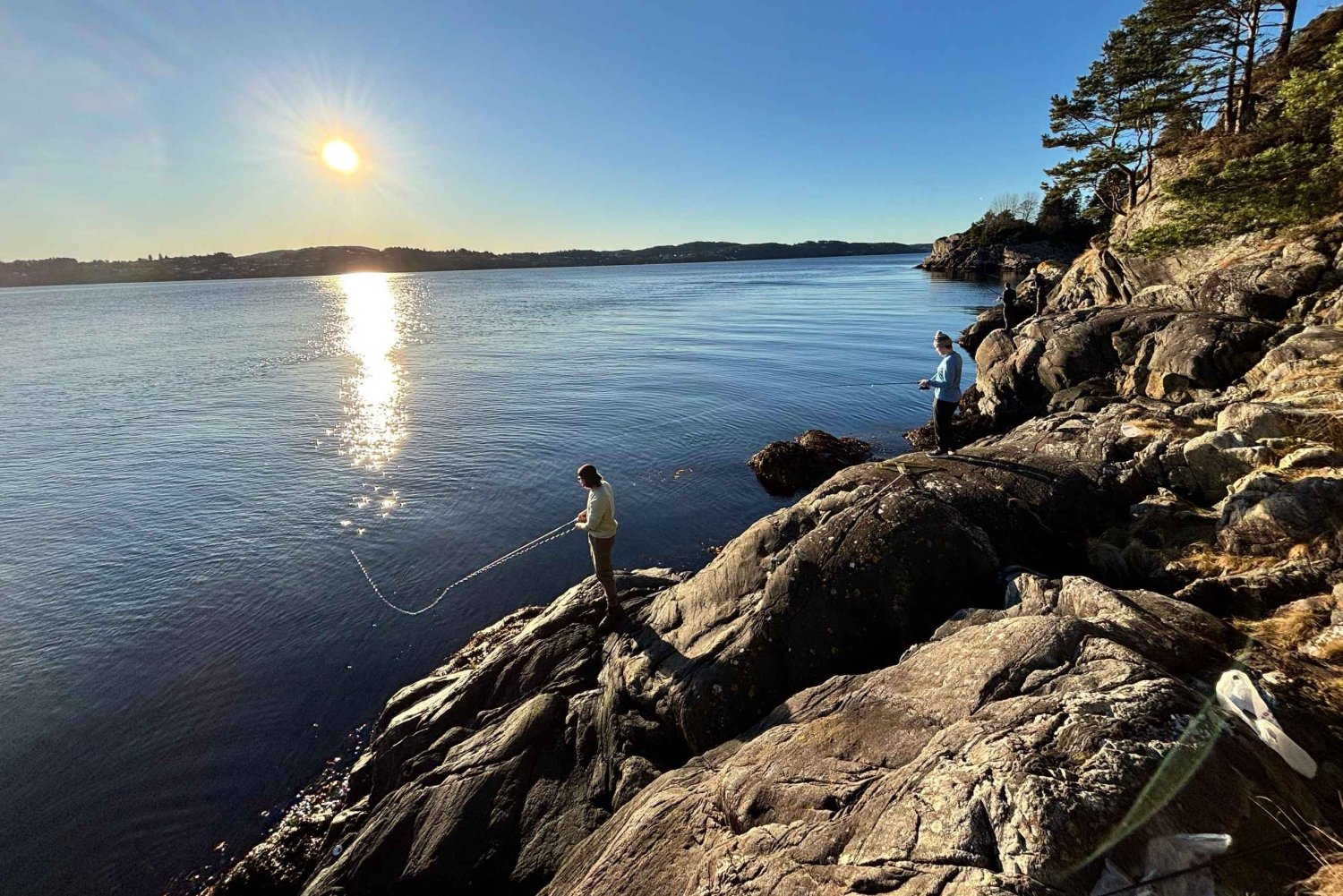 Bergen: Versteckte Orte Angelerlebnis an Land