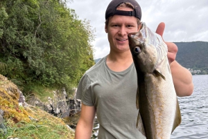Bergen: Experiência de pesca em locais escondidos na costa