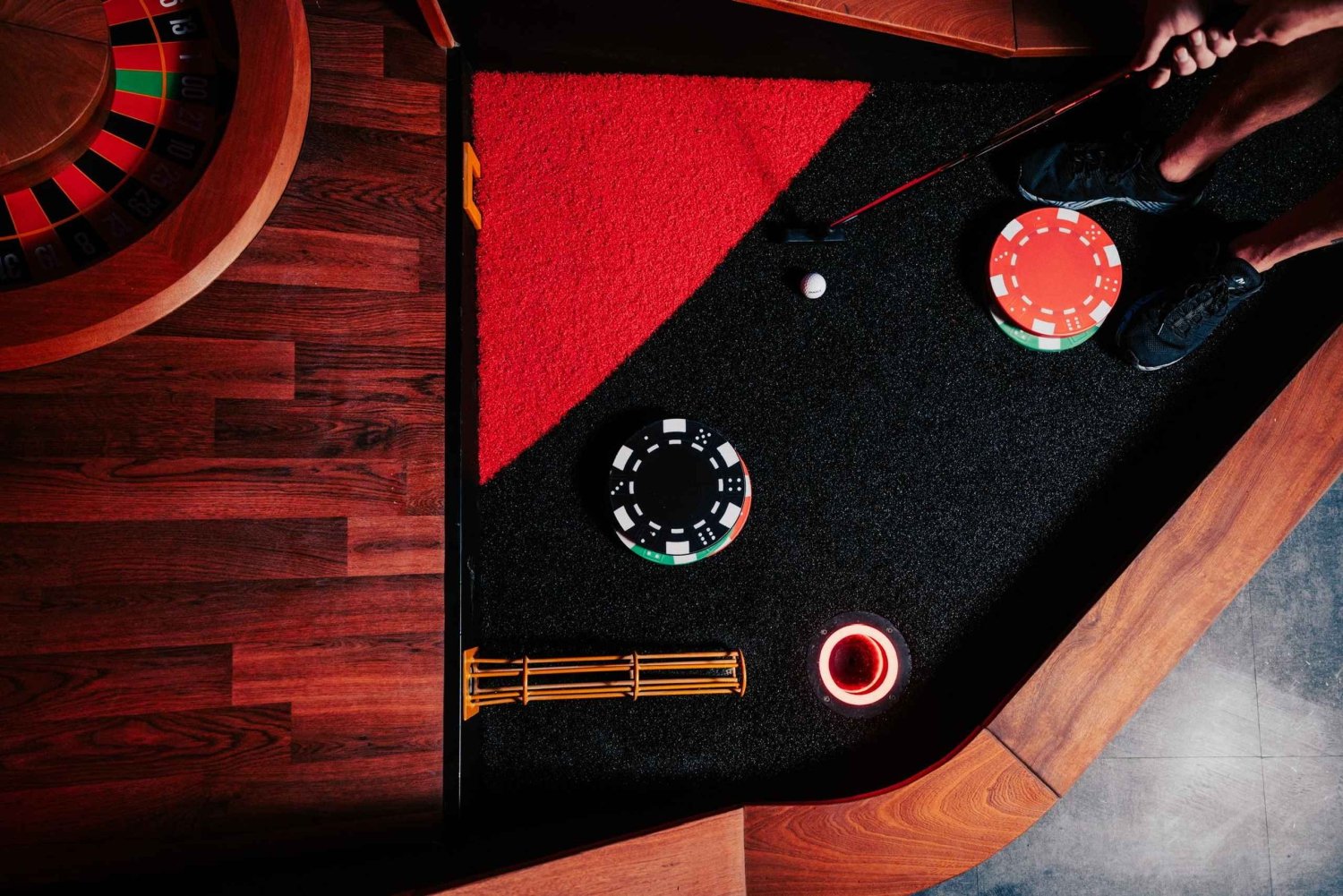Bergen: Hightech-Minigolf in der besten Aktivitätsbar von Bergen!