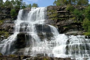 Z Bergen do Oslo: rejs premium po Nærøyfjord i kolejka Flåm