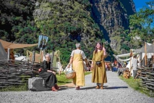 Bergen: Viking Village, Nærøyfjorden Cruise og Flåm Railway