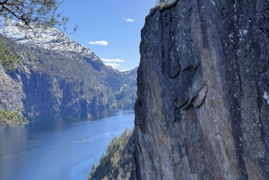 Flexible tour to Modalen Castle Hesjedalsfossen can hiking