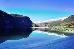 Flexible tour to Modalen Castle Hesjedalsfossen can hiking