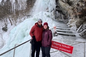 Fra Bergen: Trolltunga og fossefall – helikoptertur