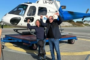 Fra Bergen: Trolltunga og fossefall – helikoptertur