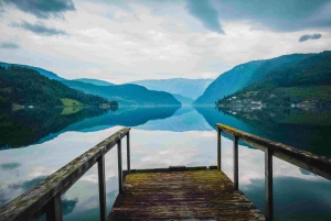 Führung: Hardangerfjord, Wasserfälle und Fährüberfahrt