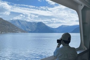 Führung: Hardangerfjord, Wasserfälle und Fährüberfahrt