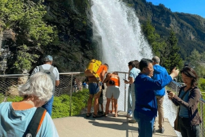 Führung: Hardangerfjord, Wasserfälle und Fährüberfahrt
