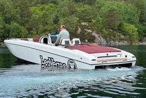 Powerboat transfer Bergen - Rosendal