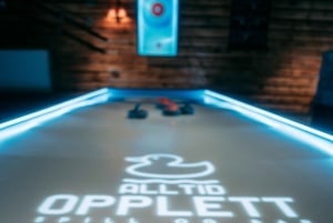 Probeer streetcurling in Top Bergen Activity Bar!