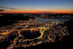 Ulriken Bergen: Ciesz się 5-daniową kolacją z panoramicznym widokiem