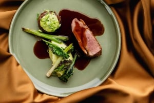 Ulriken Bergen: Ciesz się 5-daniową kolacją z panoramicznym widokiem