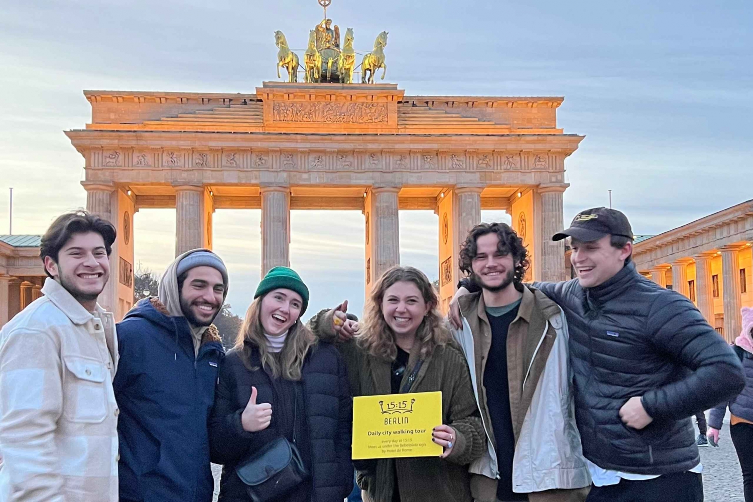 Berlin at 15:15 | Guided City Walking Tour with Small Group