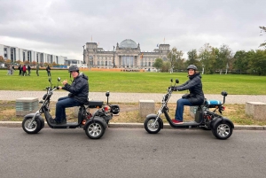 Berlijn Stad: 2 uur durende rondleiding met gids met Fat Tire E-Scooter Tour