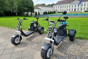 Berlino città: tour guidato di 2 ore in E-Scooter a ruote grasse