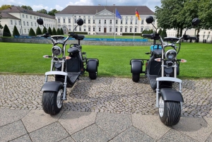 3 timmars Berlin guidad tur i liten grupp Fat Tire E-Scooter Tour