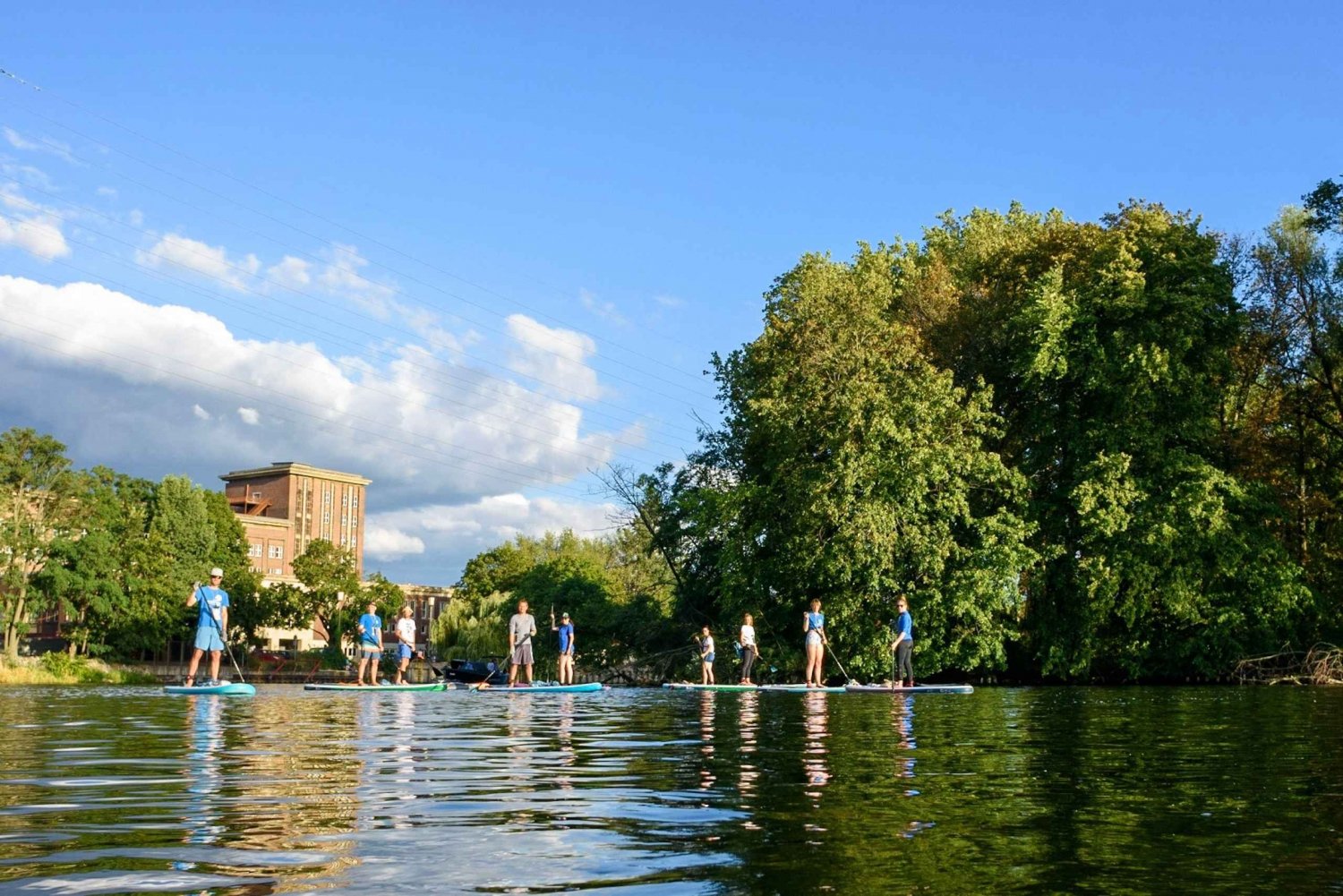 Berlin: 1,5-timmars Stand-Up Paddle Boarding Tour